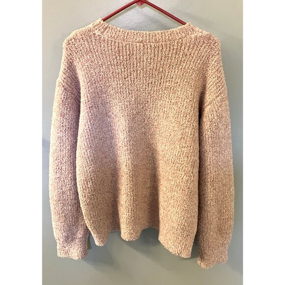 Time and Tru Women's Pink Super Soft Pullover Sweater Size L (12-14) NWOT - Picture 6 of 6